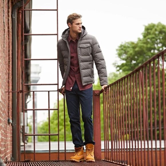 Men’s Timberland 6” Inch CLASSIC Premium BOOTS 10061 Wheat Nubuck NEW Size 8 - Picture 4 of 15